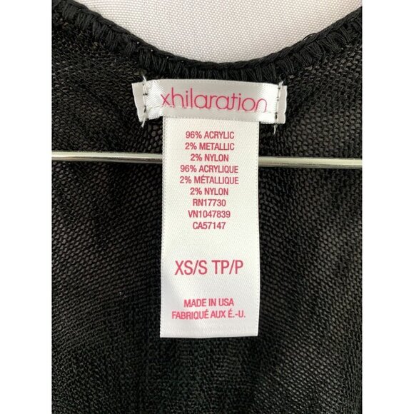 Xhilaration Women's Black Shawl - Picture 3 of 4